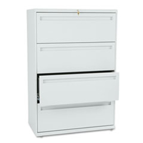 HON 784LQ 4-DRAWER LATERAL FILE, 36X19-1/4X53-1/4