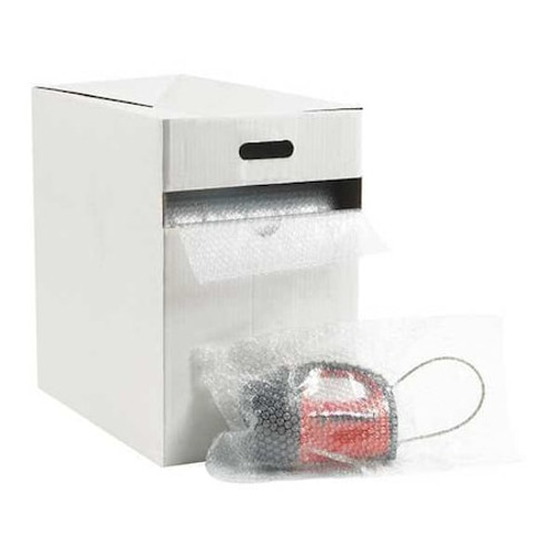 BOX PARTNERS BDCO31612 COHESIVE BUBBLE ROLLS, 12" X 175', CLEAR