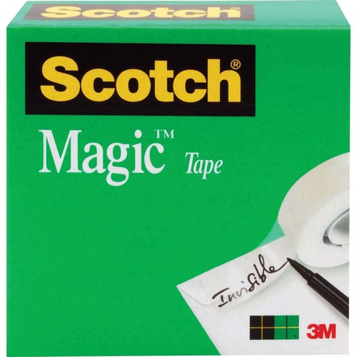 3M 810341296 3M  MAGIC TAPE, 1" CORE, 3/4"X1296", 1/P
