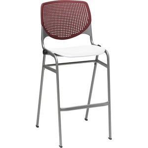 KFI BR2300P07 BARSTOOL WITH POLYPROPYLENE SEAT AND BAC