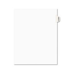 AVERY 01372 TAB DIVIDER, EXHIBIT B,LETTER,WHITE