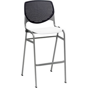 KFI BR2300P10 BARSTOOL WITH POLYPROPYLENE SEAT AND BAC