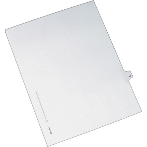AVERY 82281 LEGAL INDEX, SIDE TAB 83,25/PK,1/25 CUT