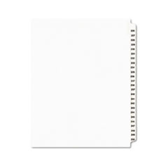 AVERY 01339 TAB DIVIDER, 226-250,LETTER,WHITE,1 SET