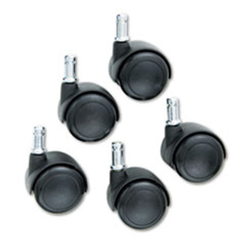 SAFCO 5132 HARD FLOOR CASTERS,2" (SET OF 5)