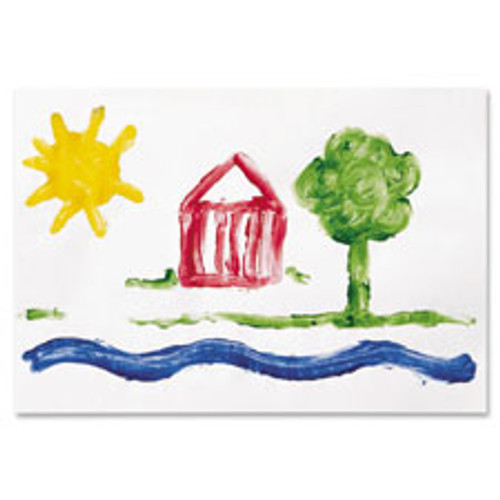 PACON CORPORATION 5316 FINGERPAINT PAPER,WHITE,100 SHEETS/PACK PACON CORPORATION 5316 FINGERPAINT PAPER,WHITE,100 SHEETS/PACK