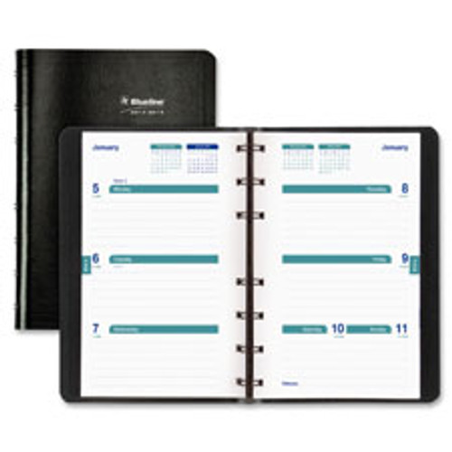 REDIFORM CA101BLK PLANNER,CLASSIC,W/M,AY,8X5,BK