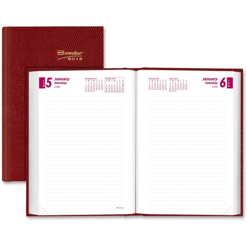 REDIFORM CB387RED DAILY JOURNAL,UNTIMED