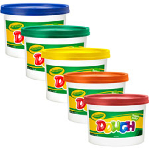 CRAYOLA 570015038 MODELING DOUGH BUCKET,3 LBS.,RED