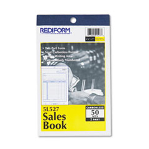 REDIFORM 5L527 SALES BOOK,50 SETS/BOOK