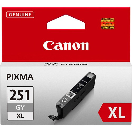 CANON CLI251XLGY INK CARTRIDGE,EXTRA LARGE, GRAY