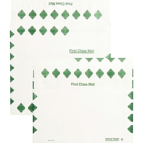 QUALITY PARK R4440 TYVEK OPEN-SIDE ENVELOPE,100/CT,WHITE QUALITY PARK R4440 TYVEK OPEN-SIDE ENVELOPE,100/CT,WHITE
