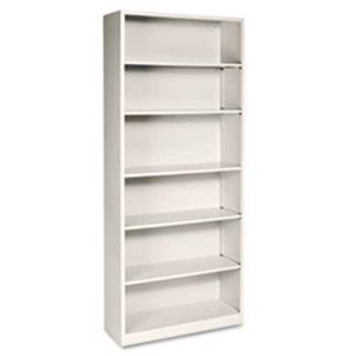 HON S82ABCL 6 SHELF METAL BOOKCASE HON S82ABCL 6 SHELF METAL BOOKCASE