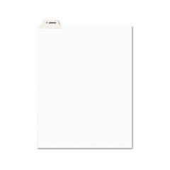 AVERY 11949 TAB DIVIDER, LEGAL BOTTOM ,LETTER,WHITE