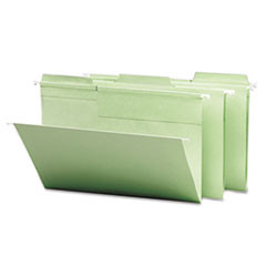 SMEAD MANUFACTURING CO. 64083 FILE FOLDERS,1/3 TAB,MOSS GREEN, 20/BOX