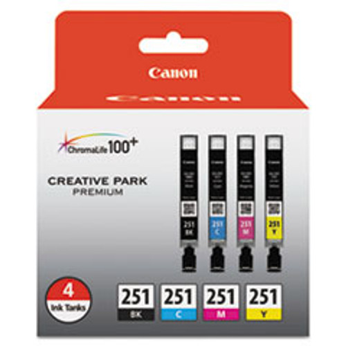 CANON 6513B004 6513B004 (CLI-251) INK, 9 ML, BLACK, CYA