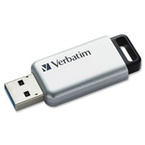 VERBATIM 98666 64GB USB 3.0 FLASH DRIVE W ENCRYPTION