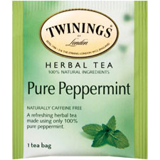 TWININGS NORTH AMERICA INC 09179 TWININGS  HERBAL TEA, PURE PEPPERMINT, 5