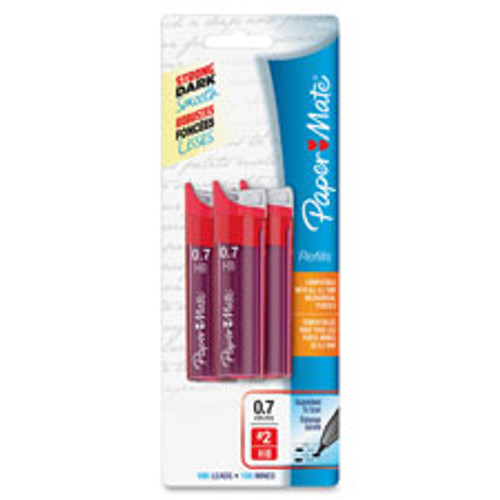 PAPERMATE 66401PP PAPER MATE  LEAD REFILLS, 0.7MM, 105/PK,
