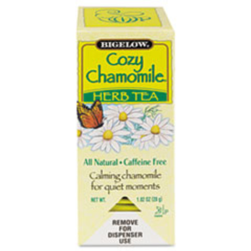 BIGELOW TEA COMPANY 00401 BIGELOW  COZY CHAMOMILE HERBAL TEA, 28/B
