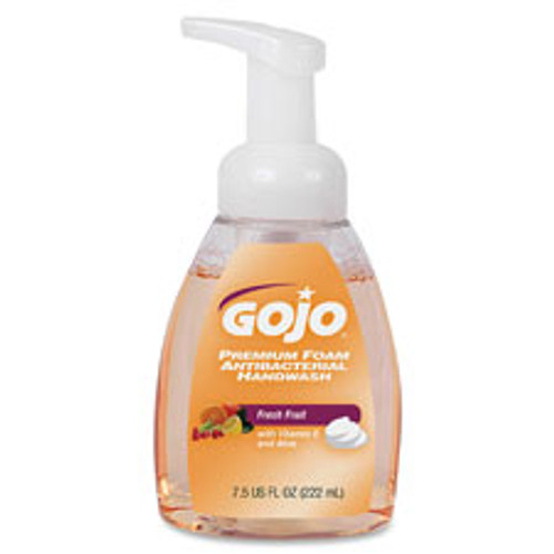 GOJO INDUSTRIES, INC. 5710-06CT GOJO  FOAM ANTIBACT SOAP, PUMP BOTTLE, 7