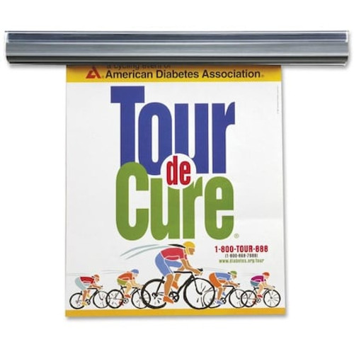 GHENT H24-SS 24” LENGTH - HOLD-UP DISPLAY RAIL  - 1 P GHENT H24-SS 24” LENGTH - HOLD-UP DISPLAY RAIL  - 1 P