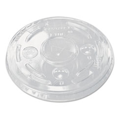DART CONTROLS 610TS PLASTIC COLD CUP LIDS, CLEAR, 1000/CARTO