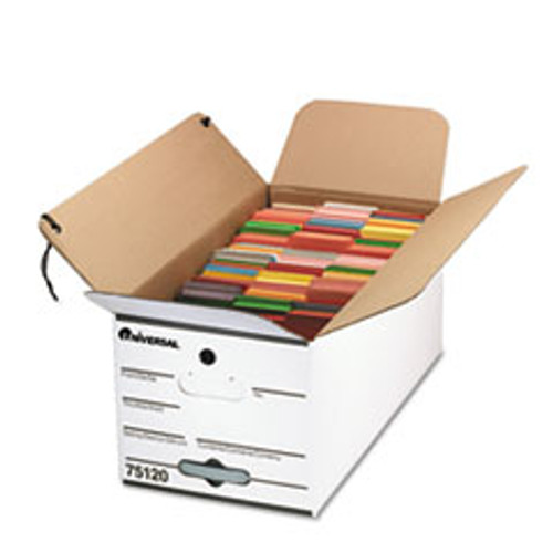 UNIVERSAL 75120 ECONOMY STORAGE BOX, TIE CLOSE, LETTER, 