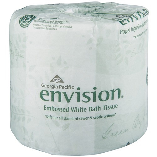 GEORGIA PACIFIC 1988101 EMBOSSED BATHROOM TISSUE, 1-PLY, 80 ROLL
