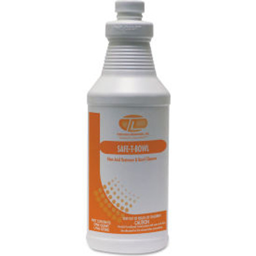 THEOCHEM LABORATORIES INC 975 SAFE-T-BOWL LIQUID TOILET BOWL CLEANER, 