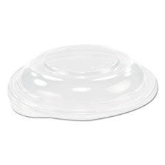 DART CONTROLS C16BDL PRESENTABOWLS CLEAR FLAT LIDS, 5.4" DIAM