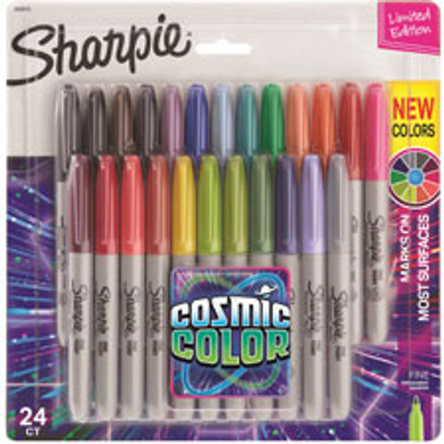 SANFORD CORPORATION 2033573 COSMIC COLOR PERMANENT MARKERS, BULLET T