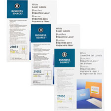 BUSINESS SOURCE 21050CT BUSINESS SOURCE  MAILING LABELS, LASER/I