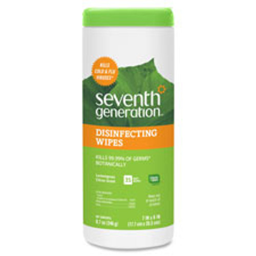 SEVENTH GENERATION 22812CT SEVENTH GENERATION  DISINFECTING WIPES, 