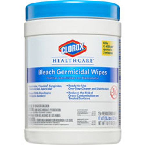 CLOROX COMPANY 31424 CLOROX COMPANY  GERMICIDAL WIPES,W/BLEAC