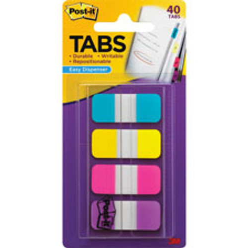 3M COMPANY 676ALYR 3M  POST-IT TABS, SELF-STICK, 5/8", 40/P