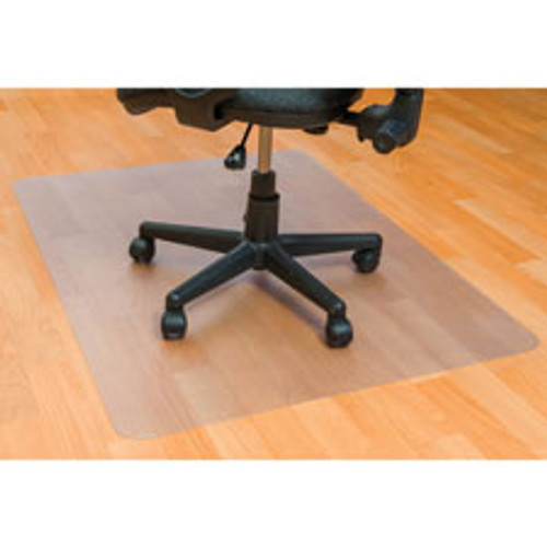 FLOORTEX FCECO123648E FLOORTEX  CHAIRMAT, RECTANGULAR, HARD FL