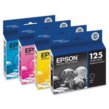 EPSON T125420S T125420 (125) DURABRITE ULTRA INK, YELLO