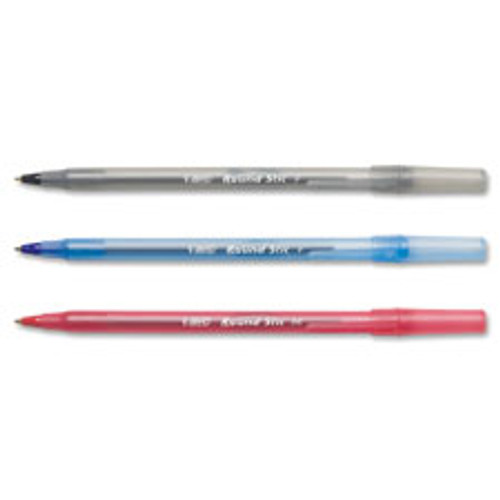 BIC CORPORATION GSM609AST BIC  BALLPOINT PENS, STICK, MED POINT, V