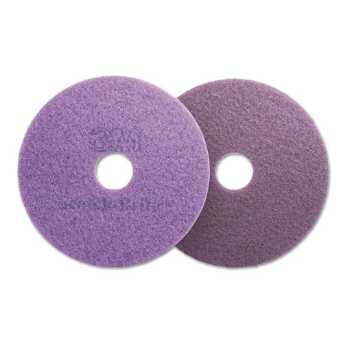 3M COMPANY 08743 DIAMOND FLOOR PADS, 16" DIAMETER, PURPLE