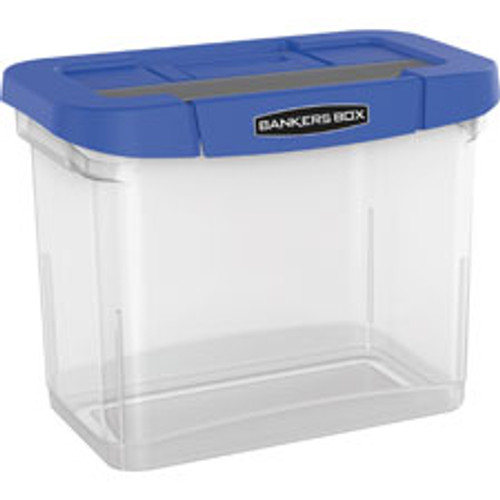 FELLOWES 0086301 BOX PLASTIC FILE BOX, 4 PK