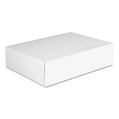 SOUTHERN CHAMPION TRAY 1213 BAKERY BOXES, WHITE, PAPERBOARD, 12 7/8 