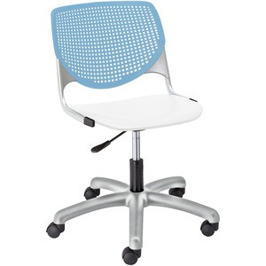 KFI TK2300B35S8 TASK CHAIR WITH PERFORATED BACK & POLY S