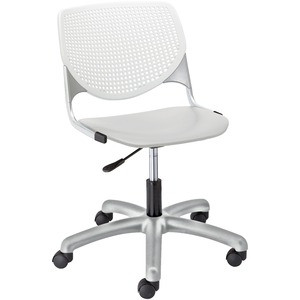 KFI TK2300B8S13 TASK CHAIR WITH PERFORATED BACK & POLY S