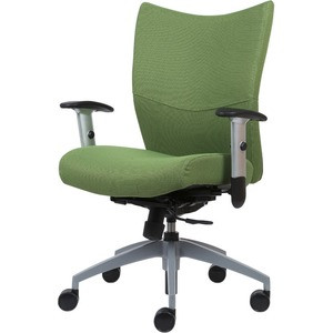 9 TO 5 SEATING 2360S2A8BL01 MB SWIVEL-TILT CHAIRW/ADJ HEIGHT ARMS LE