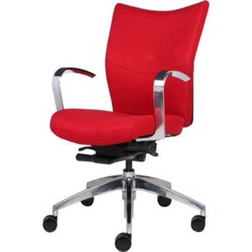 9 TO 5 SEATING 2380S2A10L01 HB SWIVEL-TILT CHAIR W/ARMS LEATHER