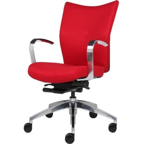 9 TO 5 SEATING 2380Y2A10L10 HB SYNCHRO-TILT CHAIR W/ARMS LEATHER