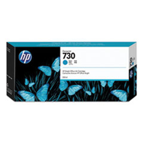 HEWLETT PACKARD P2V68A HP 730 300-ML CYAN INK CARTRIDGE