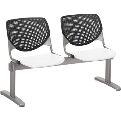 KFI 2300BEAM2108 BEAM SEATING- 2 SEATER WITH PERFORATED B