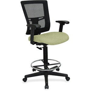 LORELL 43100069 STOOL,MESH BACK/BLK FRAME